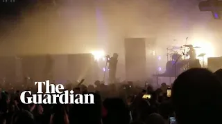 Marilyn Manson collapses during Texas concert