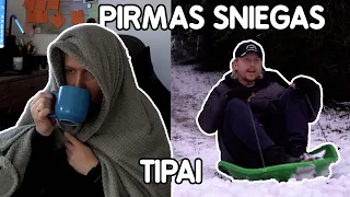 PIRMAS SNIEGAS | TIPAI | STIMOMEDIA | Pildyk