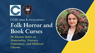 Folk Horror & Book Curses: Dr Eleanor Baker on Materiality, 'Literary Containers,' & Medieval Charms