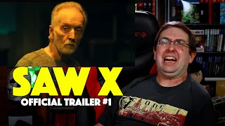 REACTION! Saw X Trailer #1 - Tobin Bell Movie 2023