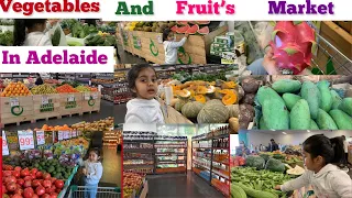 Vegetables And Fruit’s Market In Adelaide (Australia )🇦🇺2022