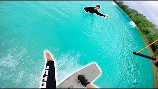 WAKEBOARDING AT EXO 01! - FRANCE