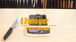 Test ostrości noża Zwieger Fotre