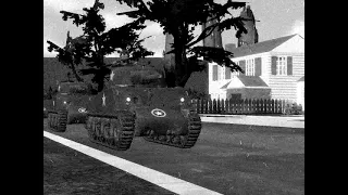 M4 Sherman tank found footage