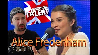 First Time Hearing Alice Fredenham Britain's Got Talent  (REACTION)