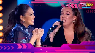 ISABEL PANTOJA bids ALL HER MONEY for LUCÍA singing "TITANIUM" | Episode 07 | Top Star 2021