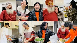 INDIAN DAD LEARNING ENGLISH | NUH RUSS GAYI | QUICKEST WAY TO MAKE SAAG AT HOME | INDER & KIRAT