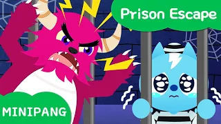 Learn colors with MINIPANG | ⛓️Prison Escape | MINIPANG TV 2D Play