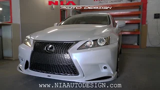 Lexus 3 IS Conversion facelift NIA bumper on your 2 IS DIY