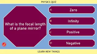 Physics Quiz - Part 1 | 20 Questions | General Science Questions for Students