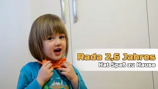 Rada Zu HAUSE.  Spielzeug, Video für Kinder. LUSTIGE KINDER.  Unterhaltung für Kinder