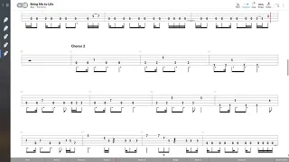 Evanescence - Bring Me To Life (BASS TAB PLAY ALONG)
