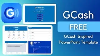 GCash Inspired PowerPoint Template [ FREE ] | Claire