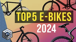 Die BESTEN Urban E-Bikes 2024 | TOP 5 Neuheiten & VanMoof Alternativen im Test