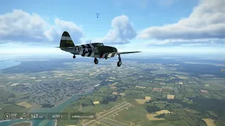 P-47D-22 in IL-2, Part 3 - Slow Flight, Stalls, Flap and Gear Drag, Trim Changes, Landing