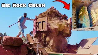 "Rock Crushing at Asmar: Jaw Sand Machine in Action" #stonecrusher #stonecrusherplant #hardrock