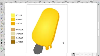 heathenX Inkscape Tutorials: episode 103 - Drawing a popsicle (ice lolly )