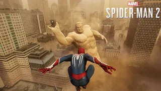 Marvel's Spider-Man 2 - SANDMAN Boss Fight 4k 60fps HD