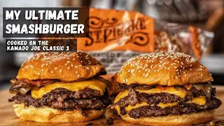 My Ultimate Burger | Cooked On The  Kamado Joe Classic