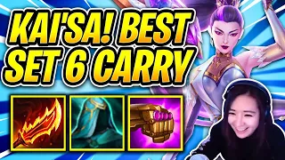 BEST SET 6 CARRY! KAI'SA! TFT SET 6 Guide RANKED GUIDE I Teamfight Tactics 11.24b Patch emilyywang