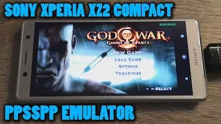 Sony Xperia XZ2 Compact - God of War: Ghost of Sparta - PPSSPP v1.9.4 - Test