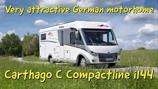 Attractive German motorhome : Carthago C Compactline i144 - 2020 version