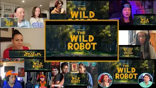 THE WILD ROBOT Official Trailer Mix Mashup Reaction Video | Chris Sanders | Universal Pictures