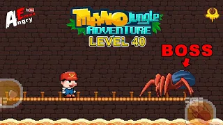 Mano Jungle Adventure - Level 40 + BOSS / Gameplay Walkthrough (Android, iOS)