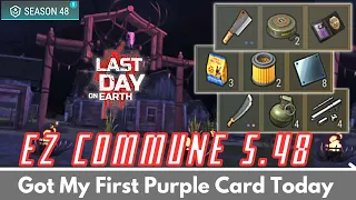 Season 48 - Get a Purple Badge On The First Day | Commune | Last Day On Earth Survival