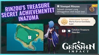 Rinzou's Treasure Secret Achievement | Watatsumi Island Marks | Genshin impact
