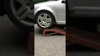 Car ramp fail