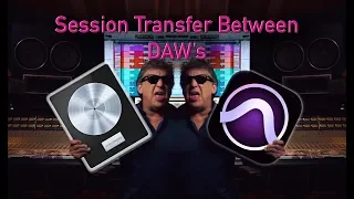 Transferring Sessions Between Pro Tools and Logic