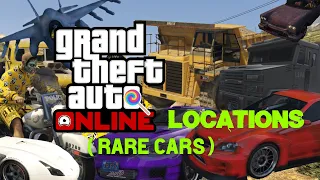 GTA 5 Online: Rare Cars Locations Guide 2023 | Unlock Hidden Vehicles - (Spawn Locations)