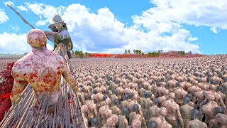 70 ARCHERS AGAINST 6,000,000 Zombies! - Ultimate Epic Battle Simulator 2