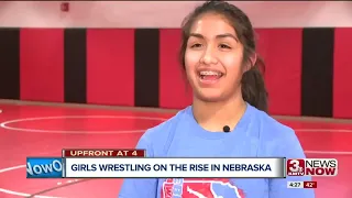 Girls wrestling on the rise in Nebraska