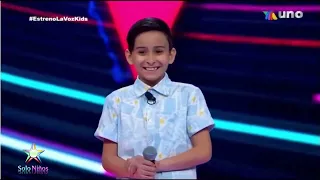 ✅La Voz Kids Mexico 2022 -Caros Paul - No me quiero enamorar  Audiciones a ciegas