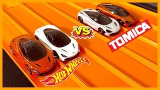 Mclaren 720s Hot Wheels vs Tomica