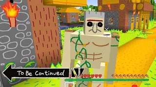 TO BE CONTINUED in Minecraft but it's actually We'll Be Right Back...