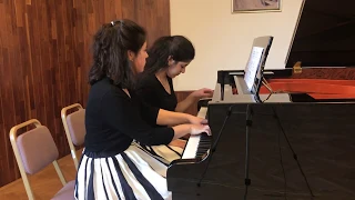 Schubert - Ave Maria (four hands piano)