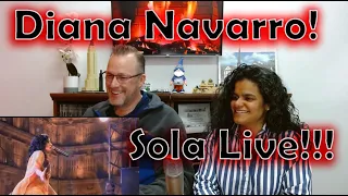 Diana Navarro - Sola (Live in Salamanca!) - REACTION!!!