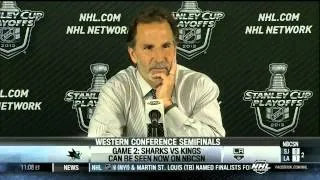 John Tortorella post game press conference: Game 1 vs. Boston