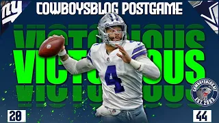 Dallas Cowboys Light Up New York Giants 44 - 20 | Giants vs Cowboys Post game