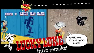 Lucky Luke TV Series (Intro Remake) Style of Stop Motion!