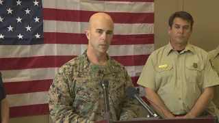 Military official gives update on recovery efforts for 5 Marines killed in CA helicopter crash