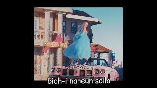Somi doing 'Jennie Solo' in her MV