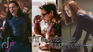 Avengers (mostly Loki ngl) x Y/N Funny POVs - Tiktok Compilation