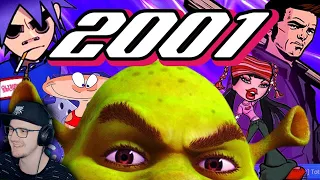 СЫЕНДУК ►  2001 ГОД - Шрек, GTA3, Bratz, Max Payne, Масяня, Клиника - ПОПКУЛЬТ ( SNDK ) | Реакция