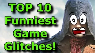 TOP 10 Funniest Game Glitches and Bugs!