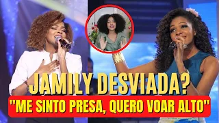 Jamily anuncia saída do gospel para o secular: “vou cantar música sécular"