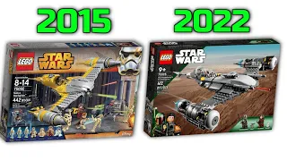 LEGO Star Wars N-1 Starfighter Comparison! (75902, 75325) | (2015, 2022)